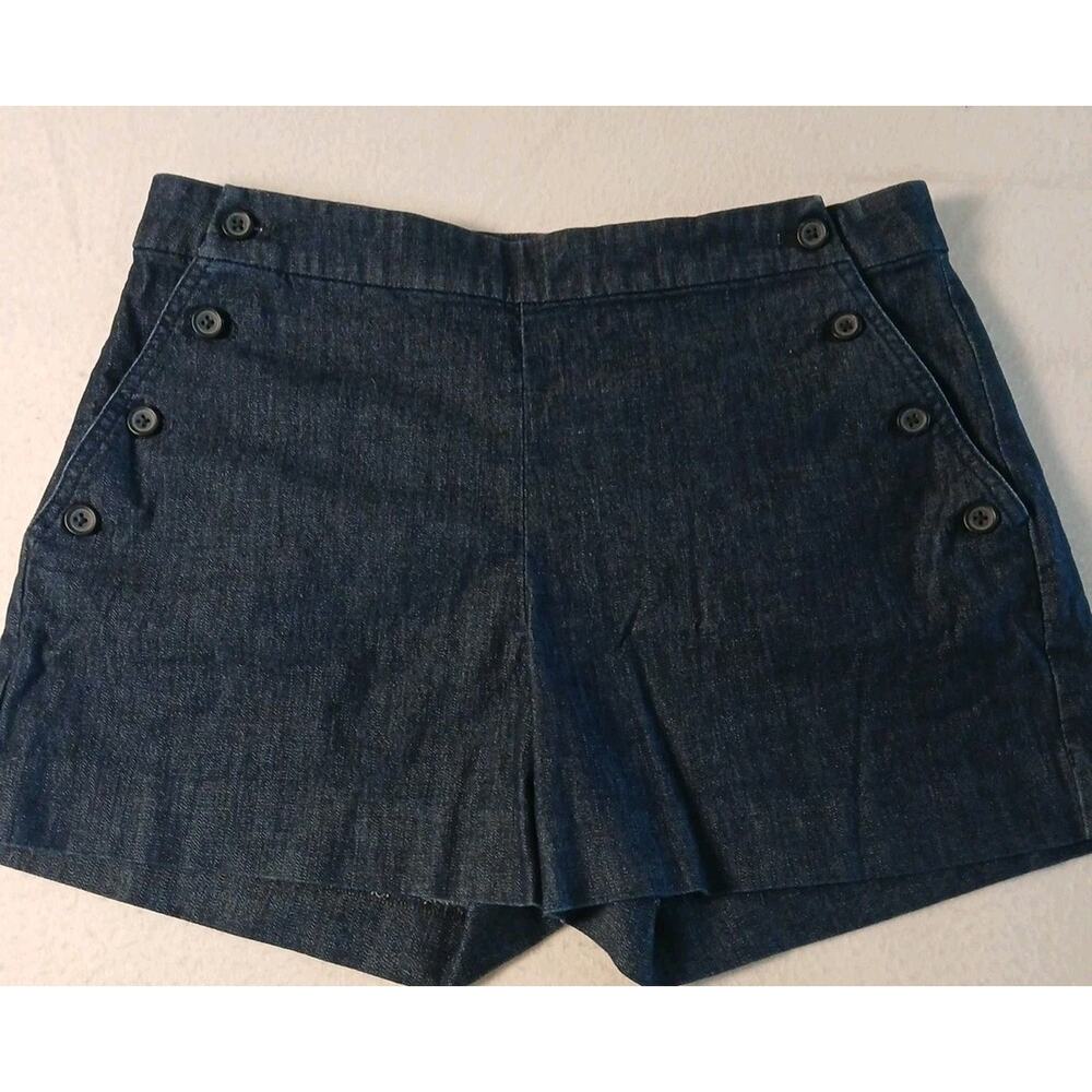 Banana Republic Size 8/29 Womens Shorts Denim Blue Pockets